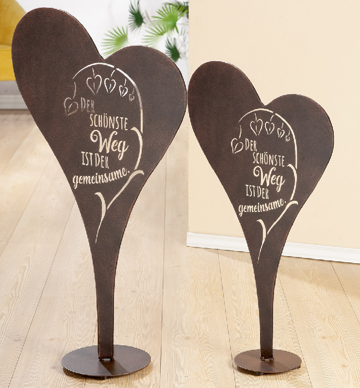 Standrelief Gemeinsamer Weg 90 cm