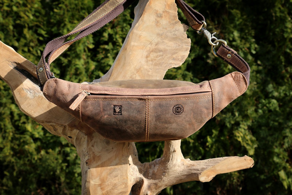 Vintage Bauchtasche II Leder