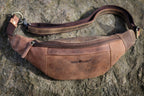 Vintage Bauchtasche II Leder