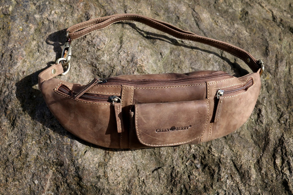 Vintage Bauchtasche I Leder