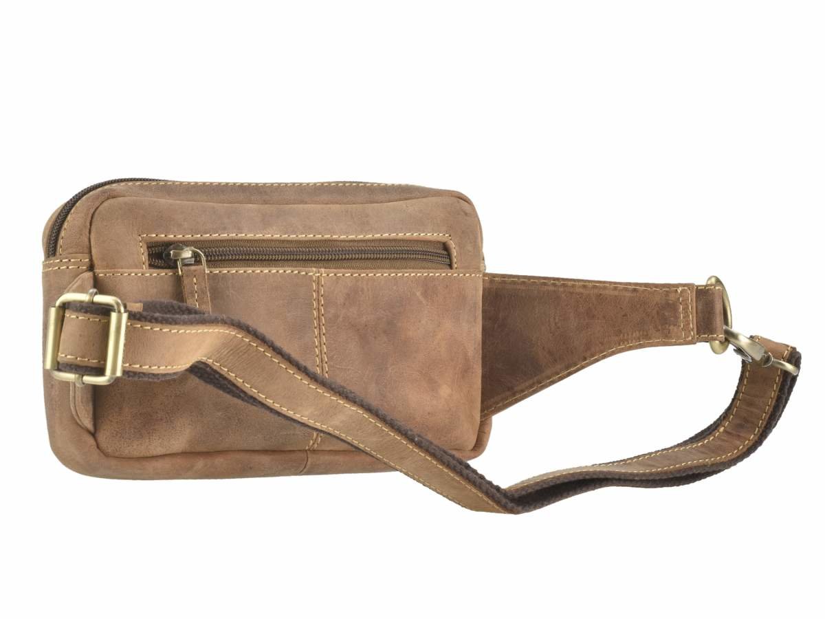 Vintage Bauchtasche III Leder