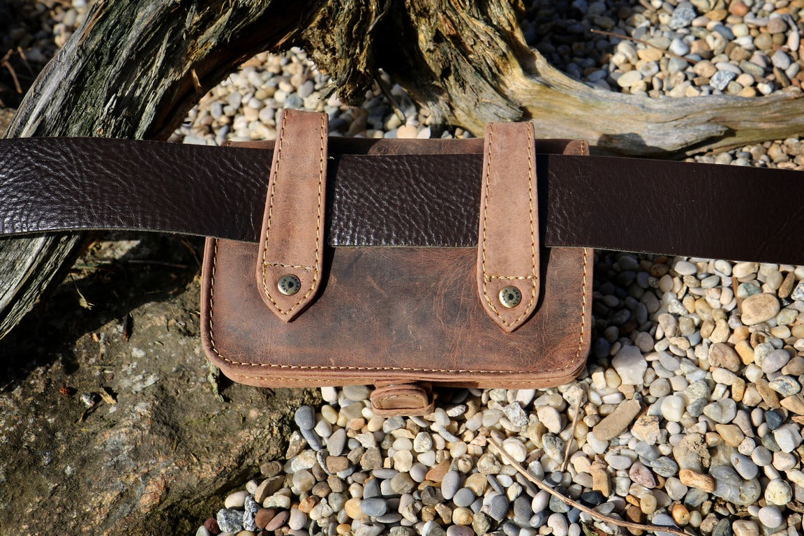 Vintage Gürteltasche Military