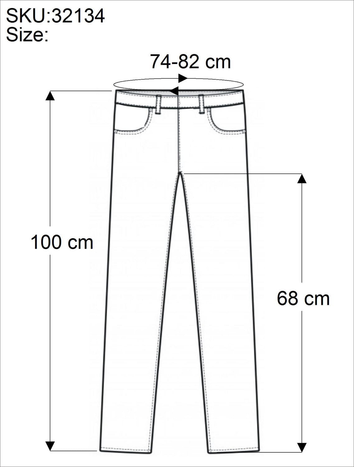 Palazzohose offen