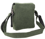Kleine Schultertasche Sonne Grün
