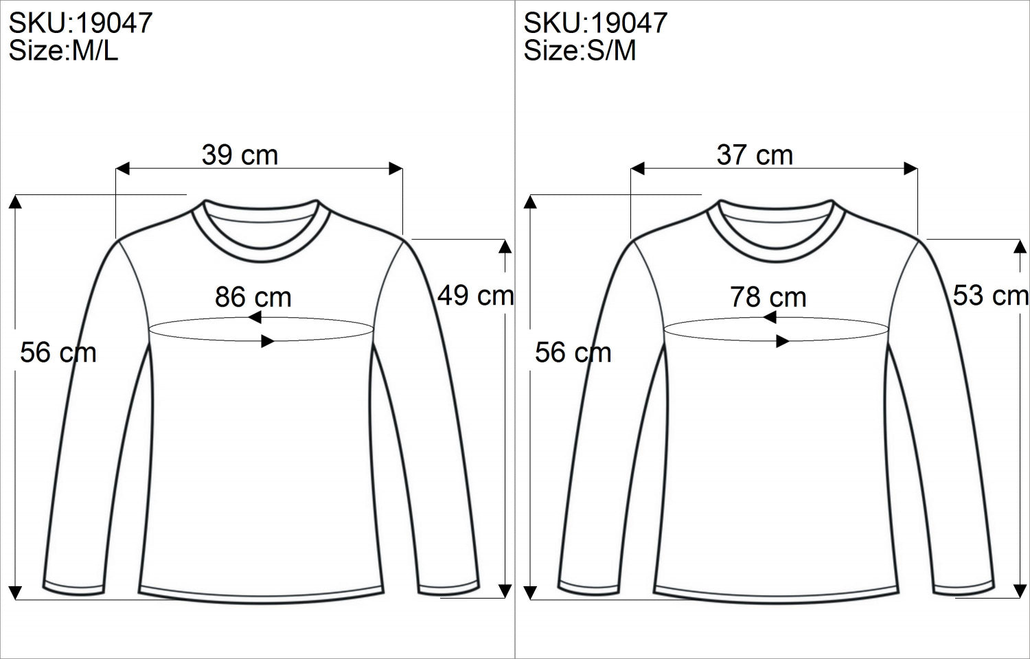 Langarmshirt FLOWERS