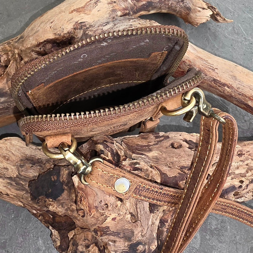 Vintage Umhänge-Handytasche