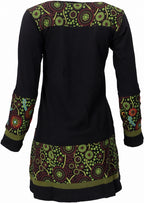 Minikleid Tunika Baumwolle