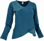 Langarm Boho-Shirt