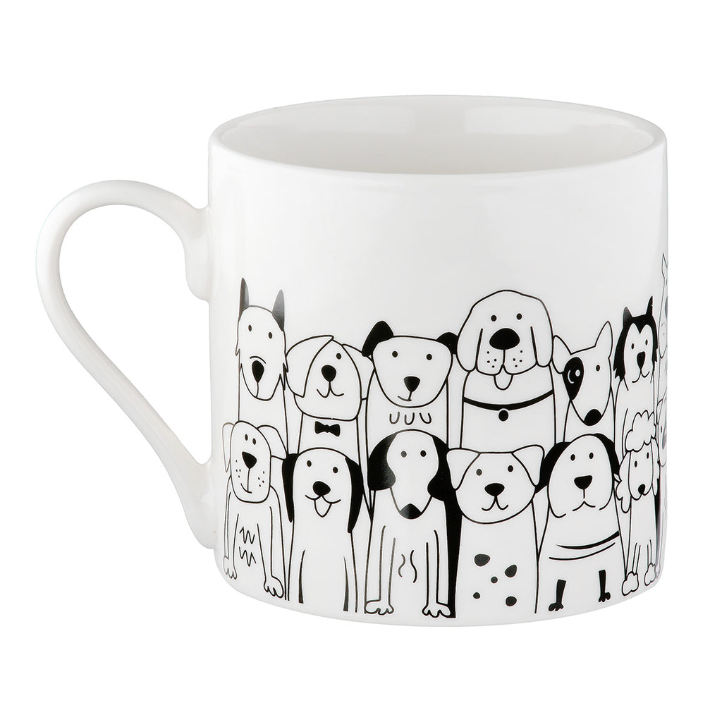 Keramik Tasse Hundebande