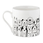 Keramik Tasse Hundebande