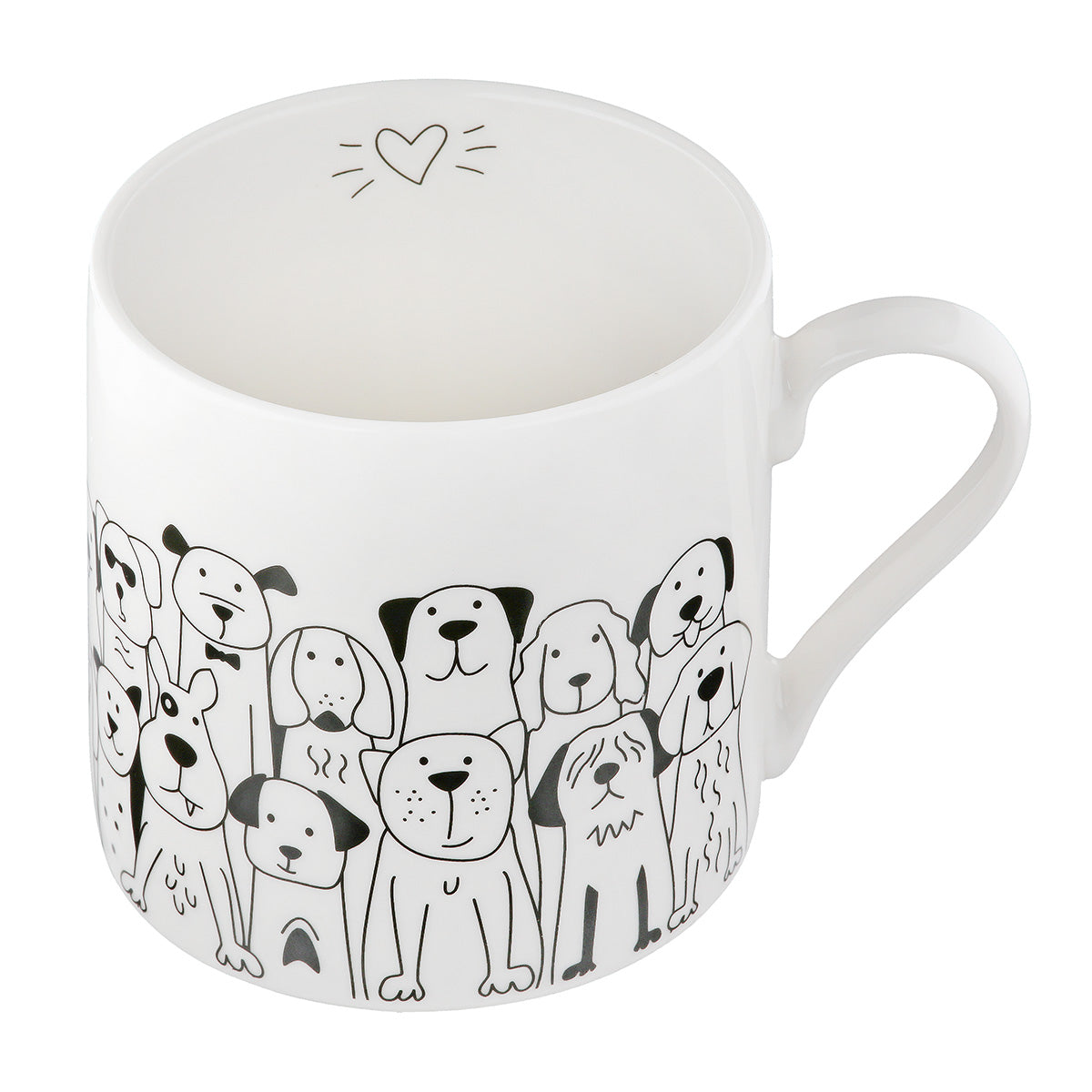 Keramik Tasse Hundebande
