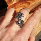 Tatze Ring Edelstahl