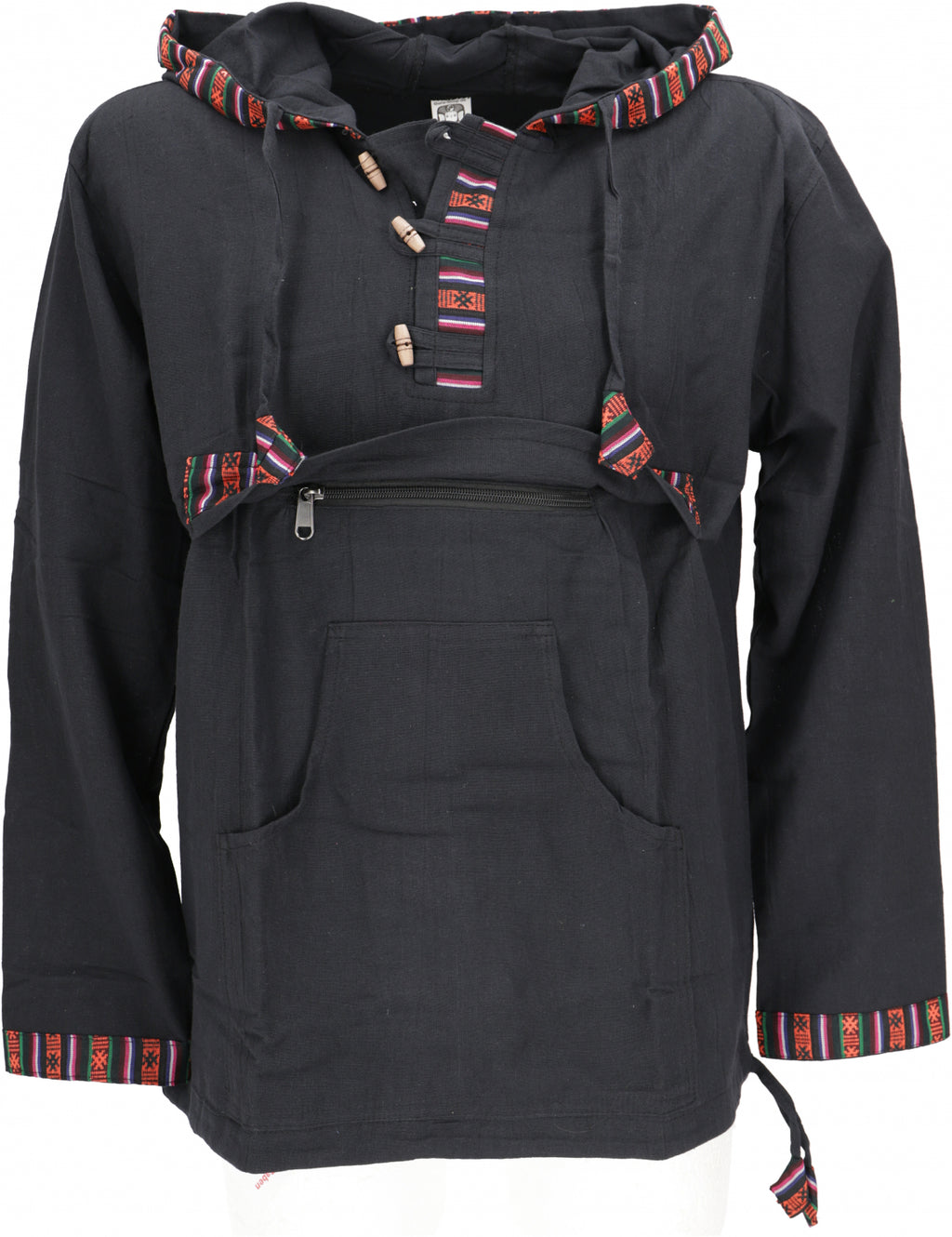 Ethno Freizeit Hoodie 100 % BW