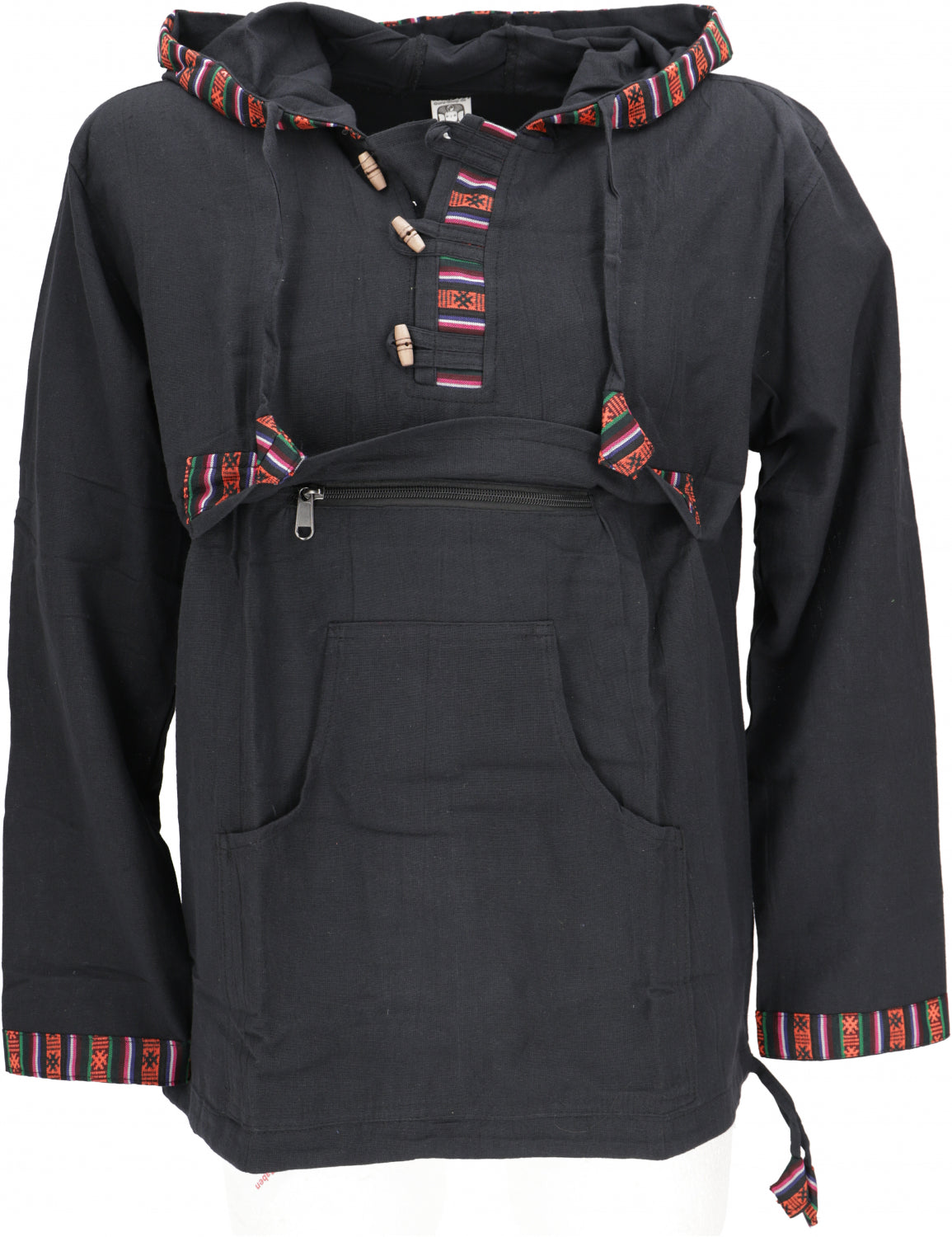 Ethno Freizeit Hoodie 100 % BW