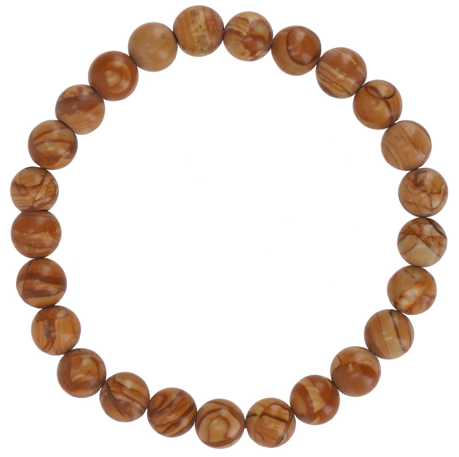 Wood Jaspis Armband