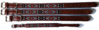 Lederhalsband Aztec Brown