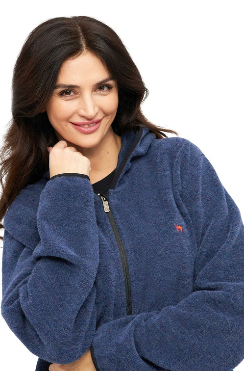 Alpaka Apu Fleece Kapuzenjacke Unisex