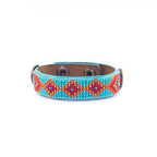 Perlen Leder Armband