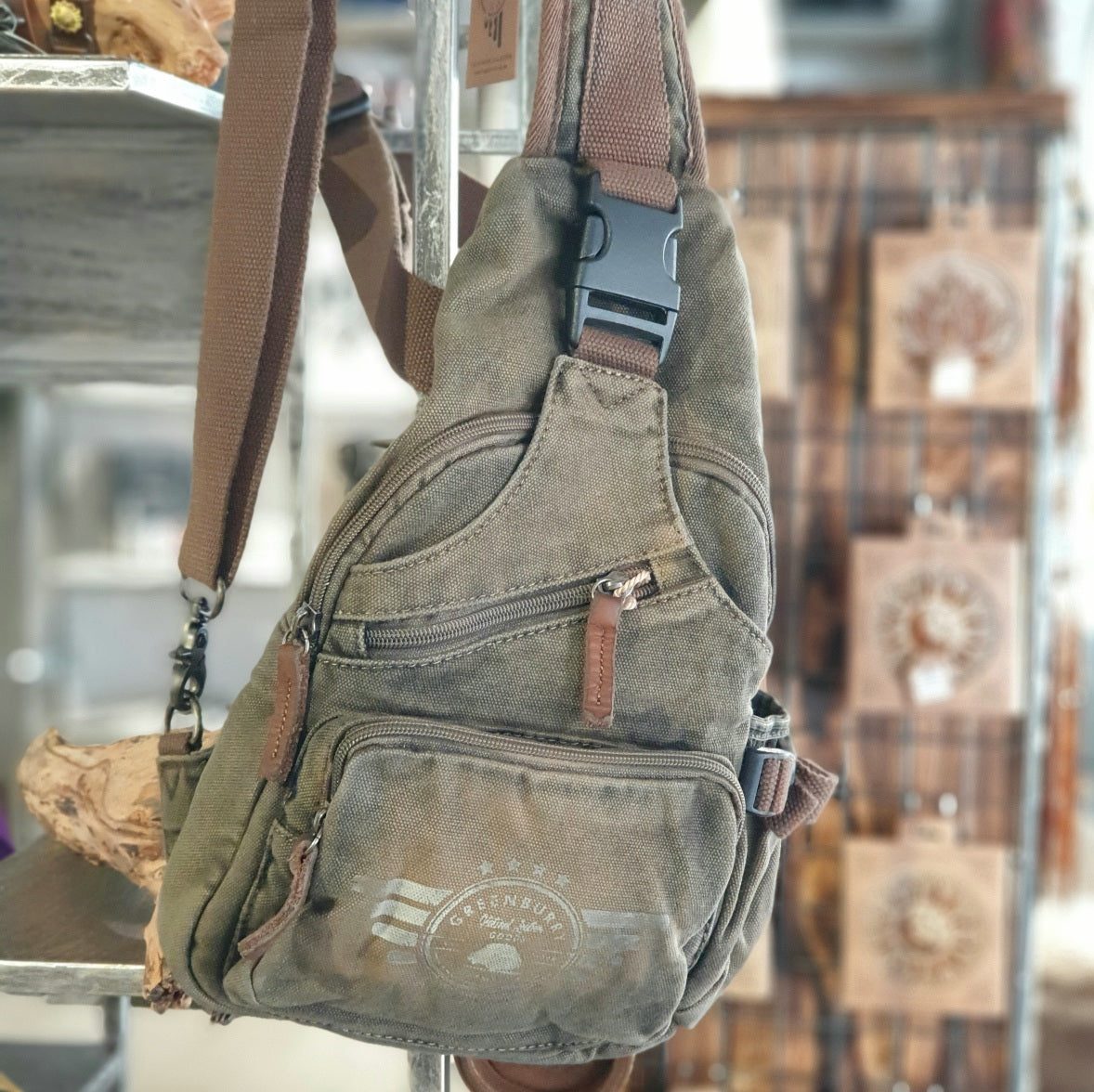 Vintage Aviator CrossOver Bag