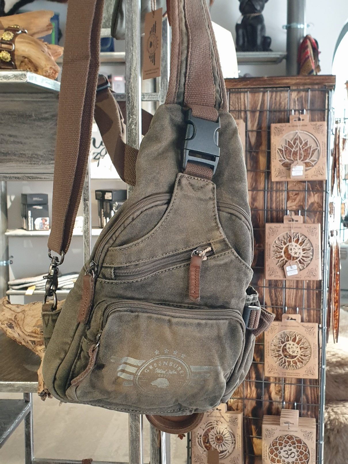 Vintage Aviator CrossOver Bag