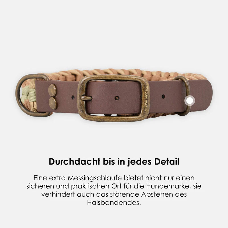 Paracord BioThane® Halsband Shire
