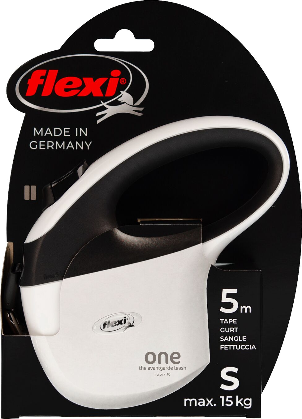 Flexi Roll-Leine One for All 5 Meter Gurt