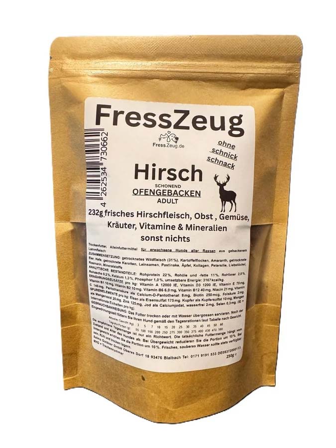 FressZeug Hirsch ofengebacken