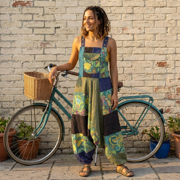 Pump-Latzhose Aladin Patchwork