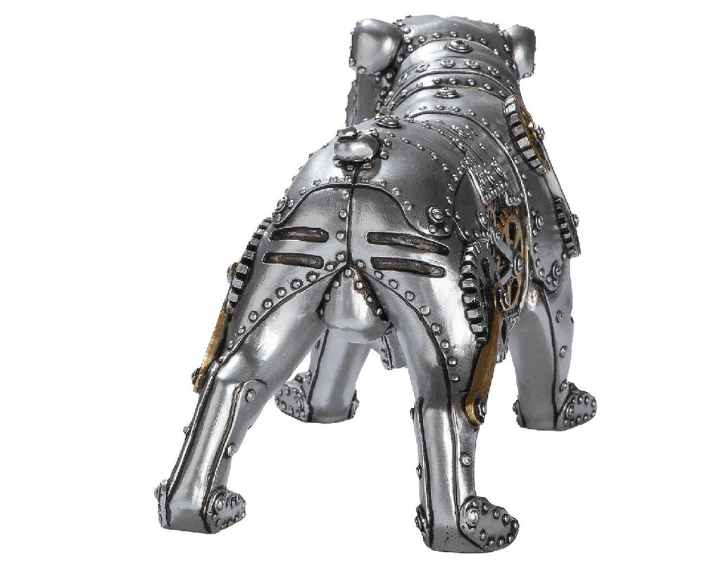 Steampunk Bulldogge Skulptur
