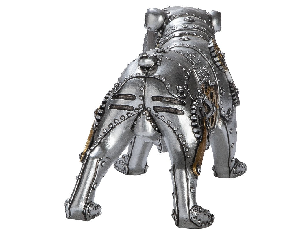 Steampunk Bulldogge Skulptur