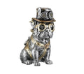 Steampunk Mops Skulptur