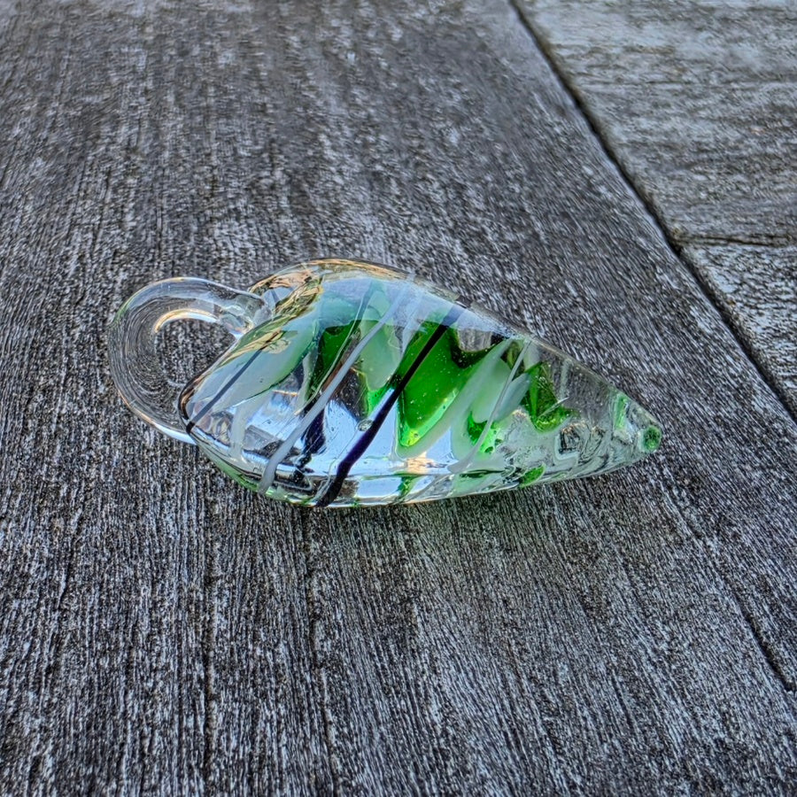 Anhänger Herz Glas