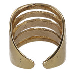 Messingring 5-fach Bandring