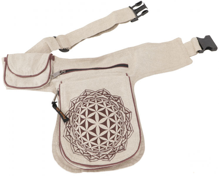 Goa Sidebag "Baum/Blume des Lebens"