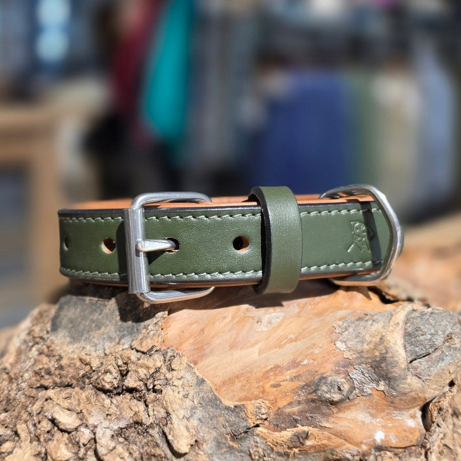 Lederhalsband PURE