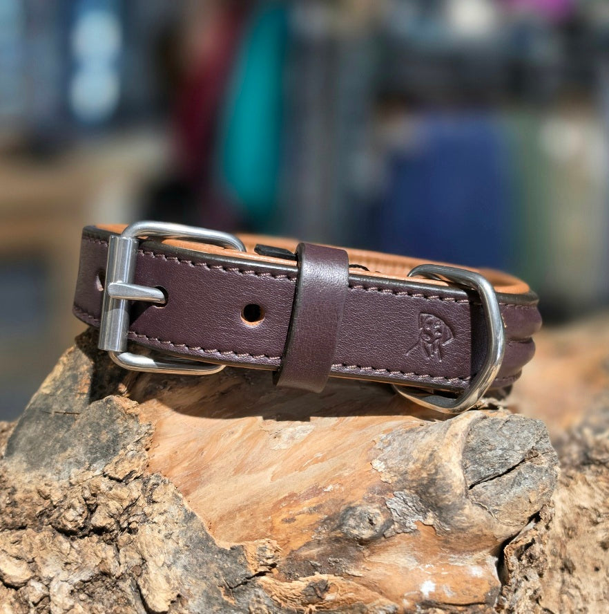 Lederhalsband PURE