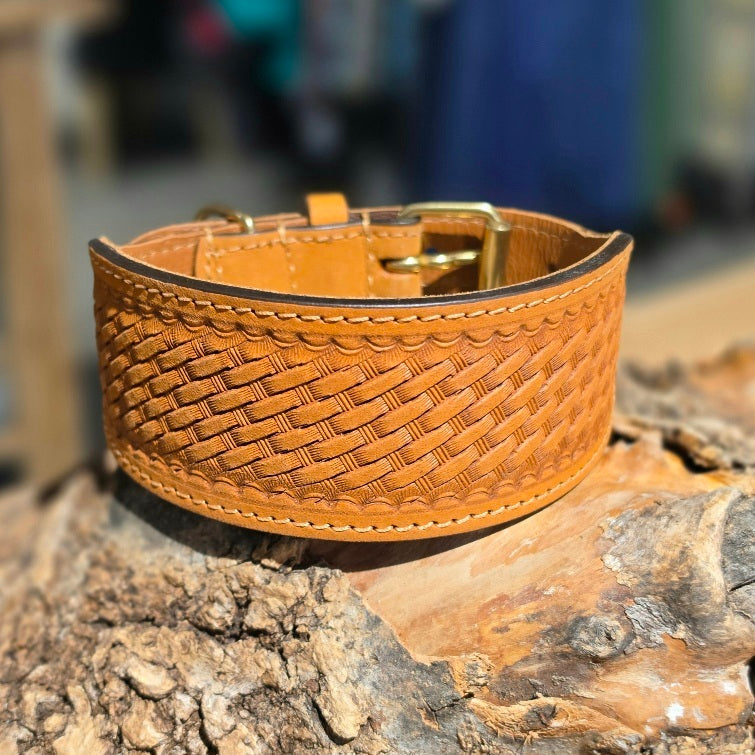 Lederhalsband Windhund Sahel