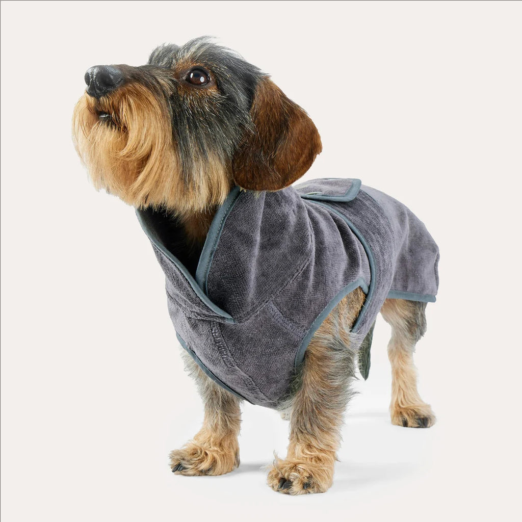 Hundebademantel Baumwolle