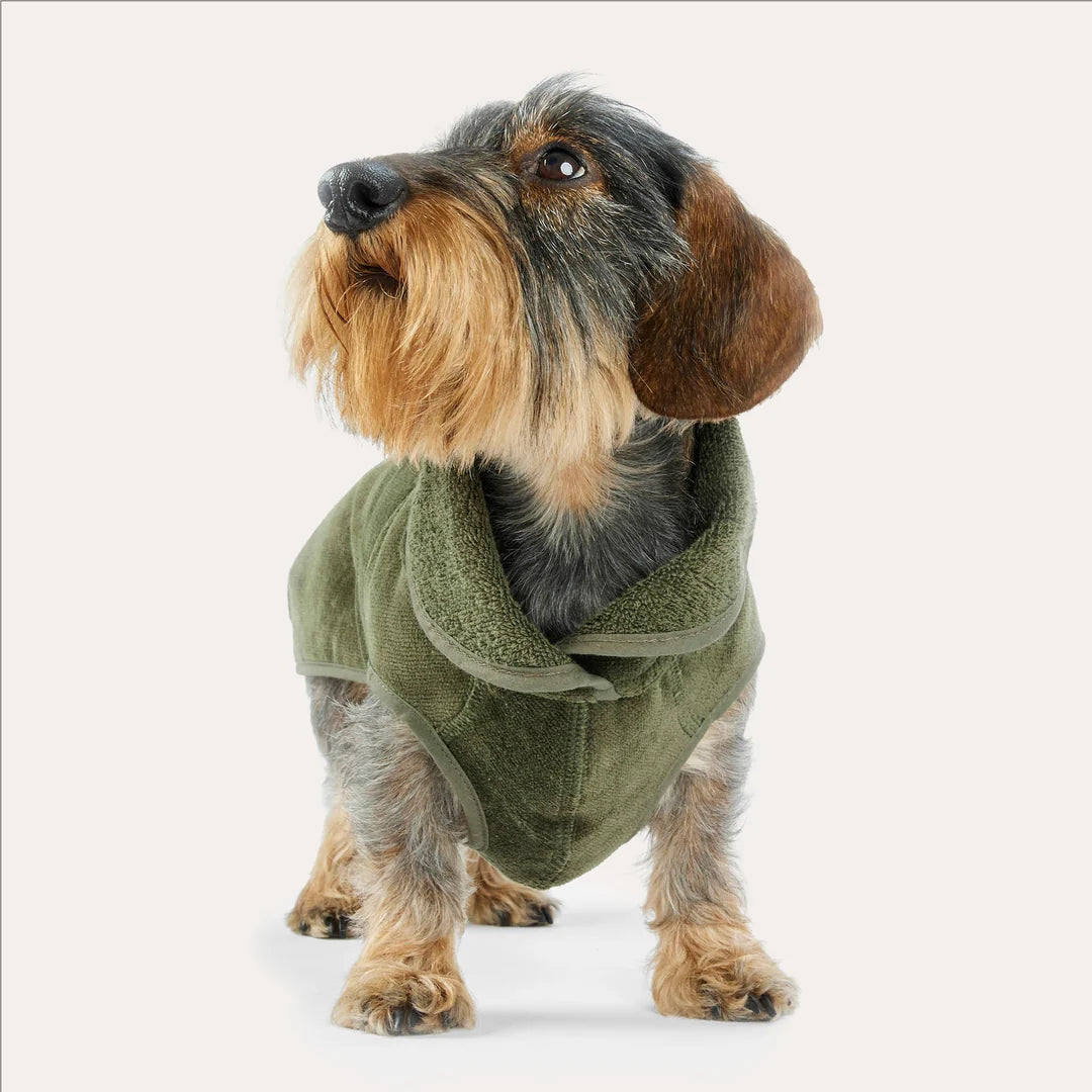 Hundebademantel Baumwolle
