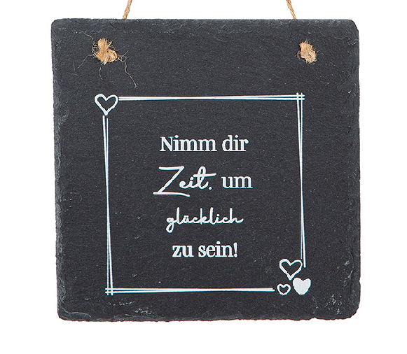 Glücks-Schiefertafeln
