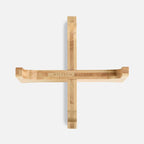 Reverse Hundenapf Holz & Keramik
