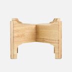 Reverse Hundenapf Holz & Keramik