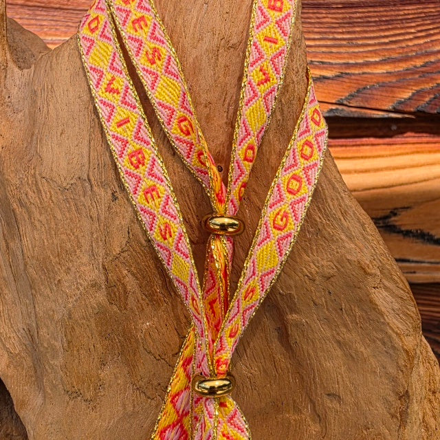 Statement Stoffarmband