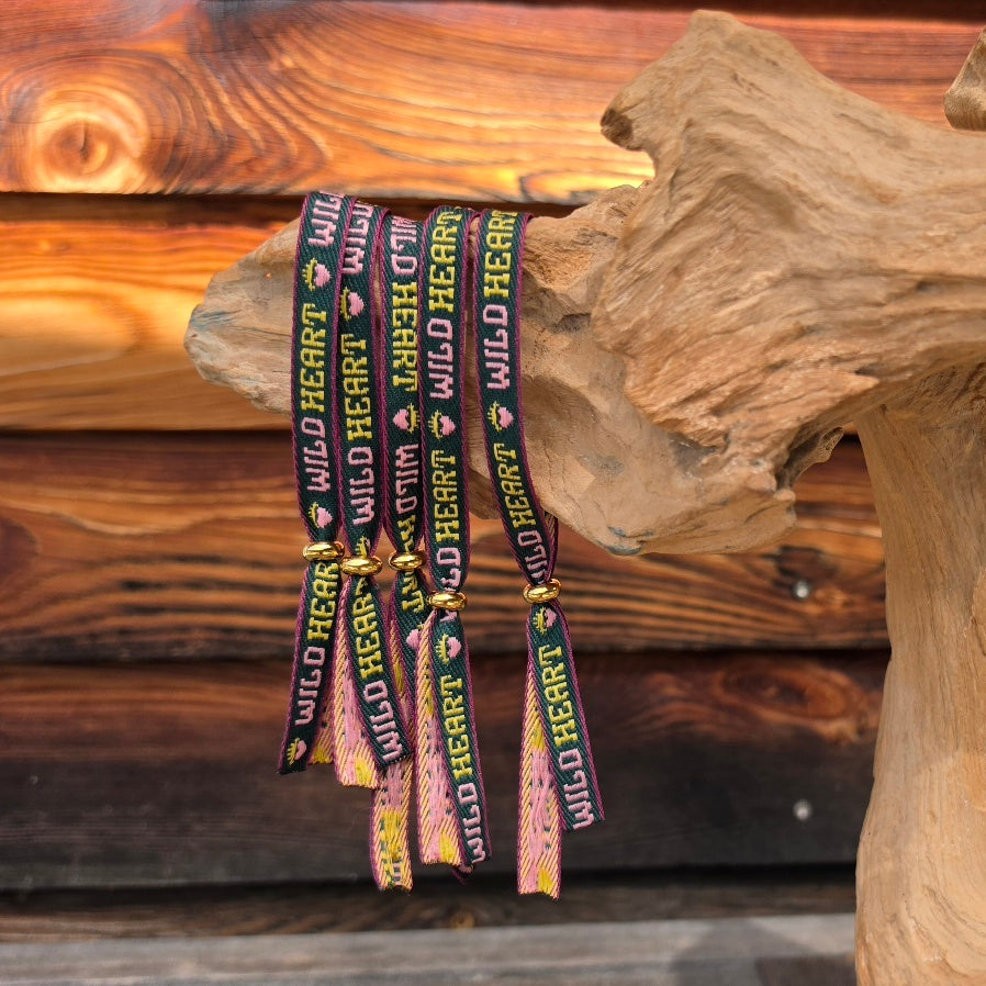 Statement Stoffarmband