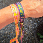 Statement Stoffarmband