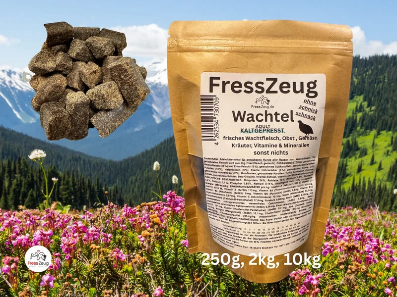 FressZeug Wachtel kaltgepresst