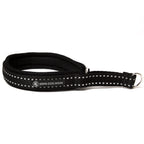 Zugstopphalsband Schwarz/Reflex 20 mm