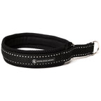 Zugstopphalsband Schwarz/Reflex 25 mm