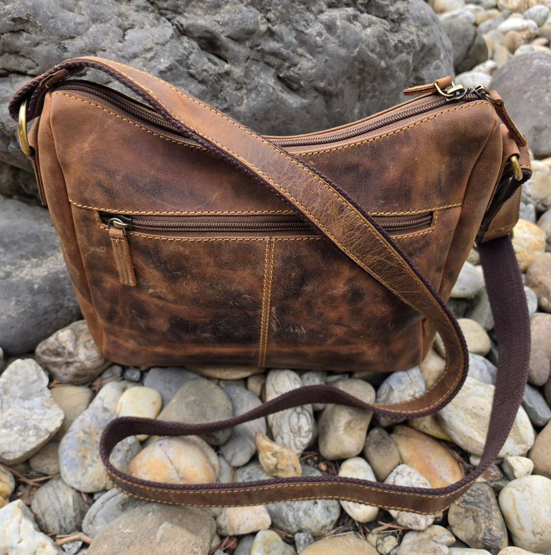 Vintage Hobo-Bag Umhängetasche