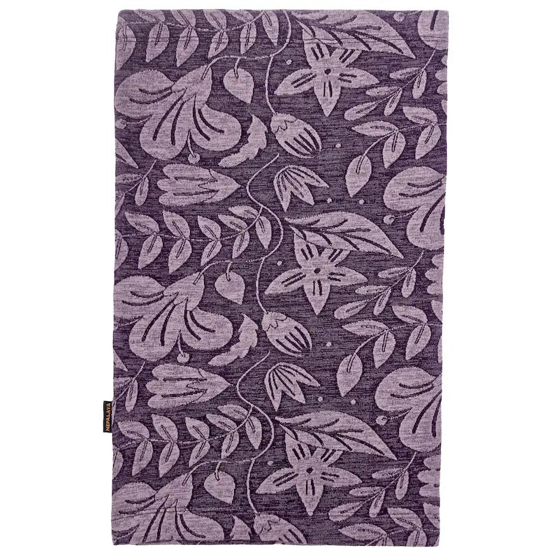Bio-Baumwoll- Loop in Mauve Floral